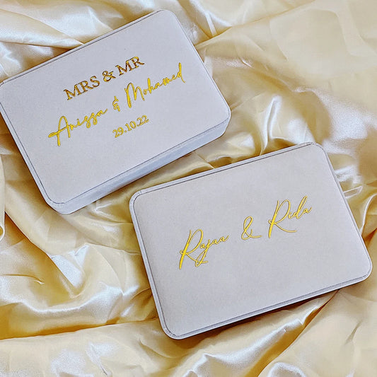 קופסת טבעות אישית