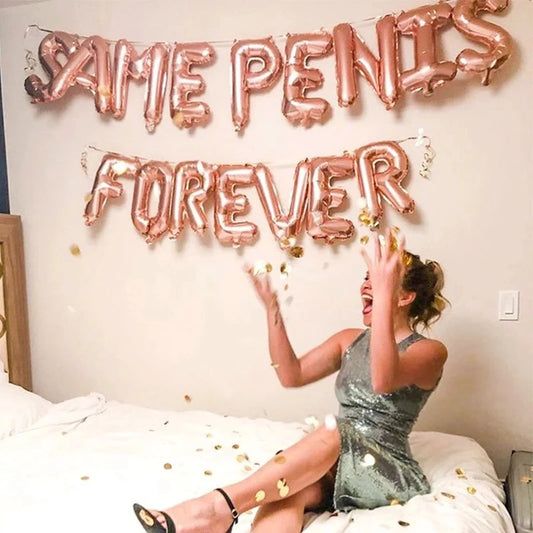 בלונים "Same Penis Forever" – למסיבת רווקות